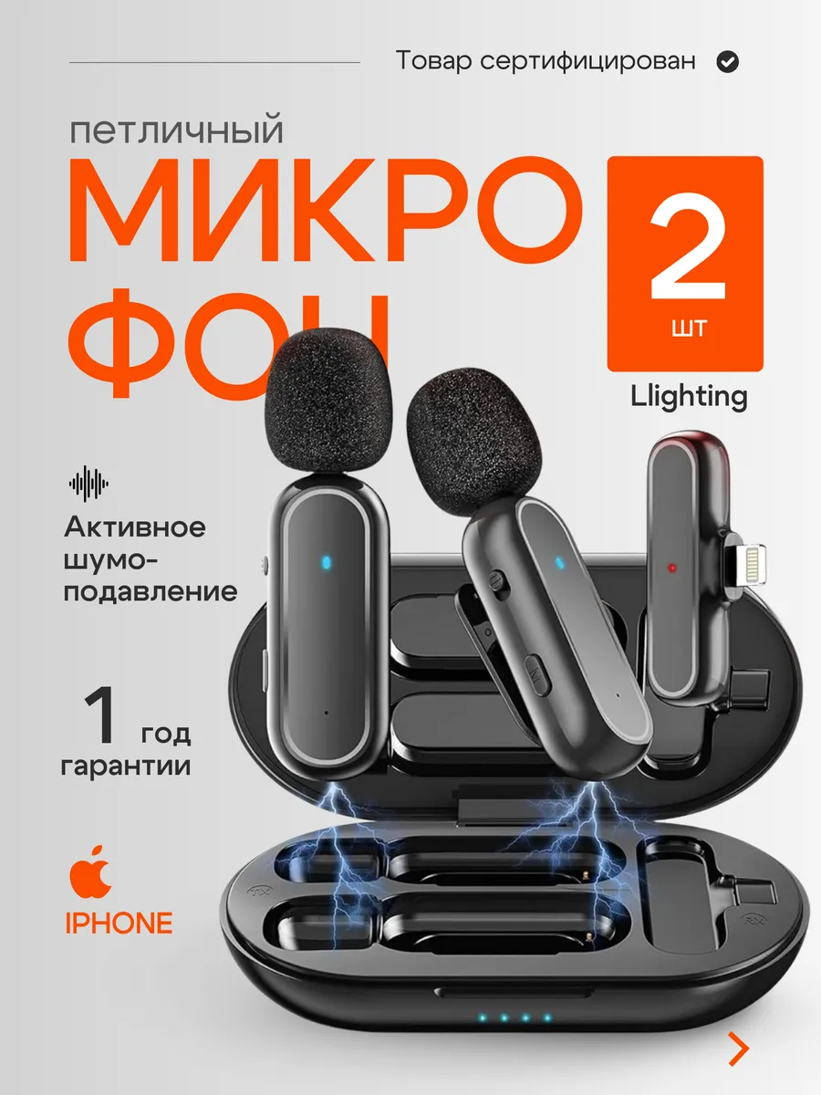 Микрофон петличный...
