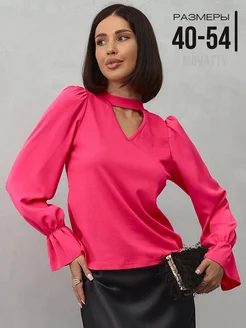 Праздничная блузка нарядная MOVATTY 259810645 купить за 1 185 ₽ в интернет-магазине Wildberries