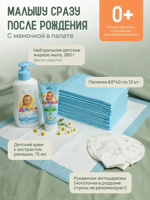 Хорошая Мама Готовая сумка в роддом для малыша и мамы, вариант, фото 8