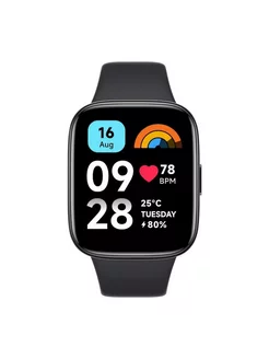 Умные часы Redmi Watch 3 Active Global, черный Xiaomi 259879424 купить за 3 396 ₽ в интернет-магазине Wildberries