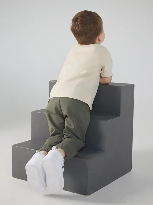 Mami-kids Штанишки для мальчиков брюки для новорожденных детей, зеленый, фото 7