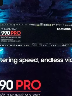 SSD диск Samsung 990 Pro 2tb / MZ-V9P2T0BW Samsung 259916132 купить за 20 793 ₽ в интернет-магазине Wildberries