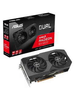 Видеокарта DUAL-RX6600-8G-V2 ASUS 259917719 купить за 34 539 ₽ в интернет-магазине Wildberries