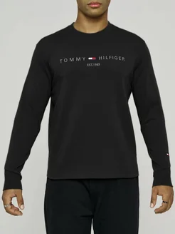 Свитшот теплый трикотажный Tommy Hilfiger 259959253 купить за 3 107 ₽ в интернет-магазине Wildberries