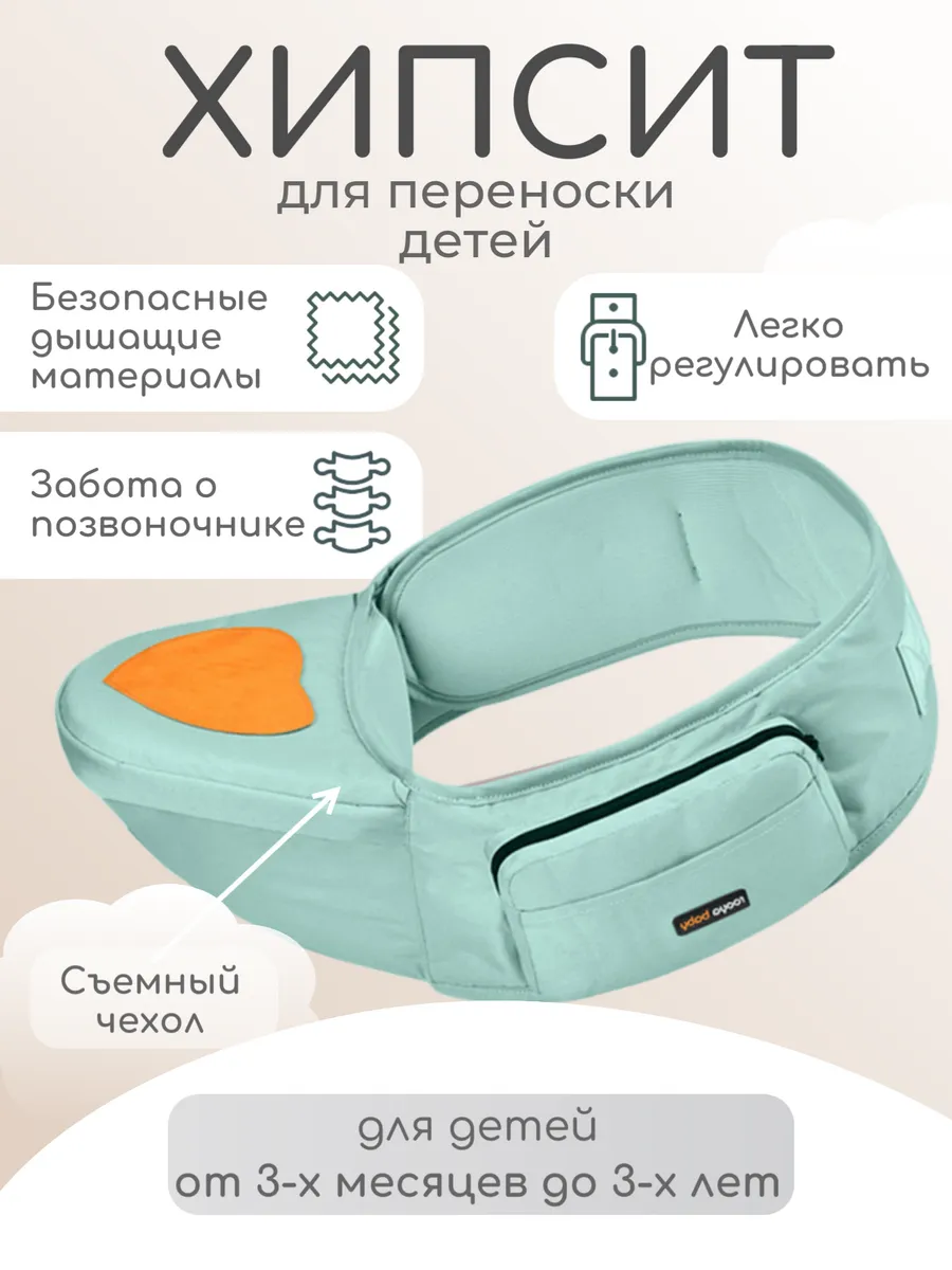 Эргорюкзак хипсит переноска для новорожденных детей