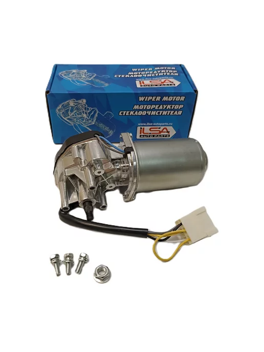 ILSA AUTO PARTS Мотор стеклоочистителя для 2110-12 10мм. арт.2110-3730000, вариант, фото 2