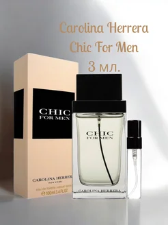 Духи Carolina Herrera Chic for Men пробник 3 мл