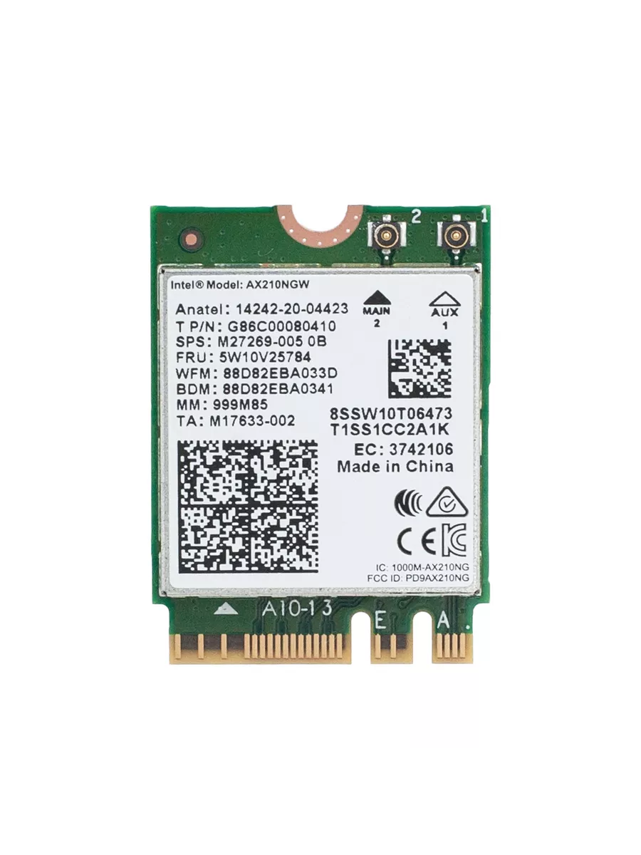 Адаптер AX210 Wi-Fi AX210NGW для ноутбука