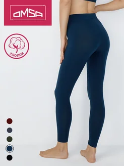 Леггинсы из хлопка Omsa 260097243 купить за 721 ₽ в интернет-магазине Wildberries