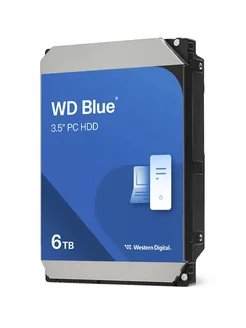 Жесткий диск WD60EZAX, 6Tb WD 260103639 купить за 12 951 ₽ в интернет-магазине Wildberries