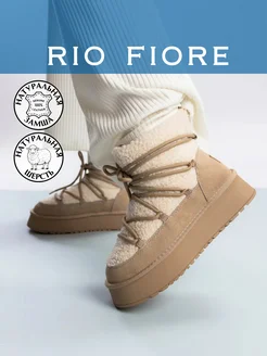 Угги натуральная замша зимние Rio Fiore 260109109 купить за 5 259 ₽ в интернет-магазине Wildberries