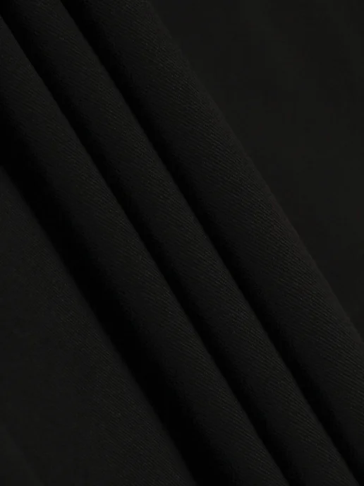 MDC Fabrics Брючная ткань (хлопковый твил) для шитья и рукоделия, черный, фото 5