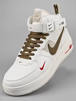 Кроссовки NIKE AIR FORCE зимние высокие с мехом AA 260186790 купить за 1 947 ₽ в интернет-магазине Wildberries