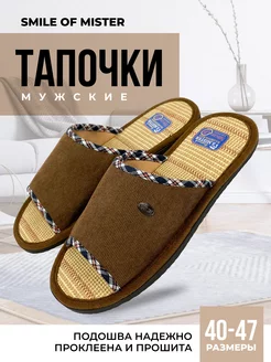 Тапочки домашние Smile of Mister 260194367 купить за 479 ₽ в интернет-магазине Wildberries