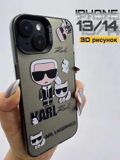 Чехол на iPhone 13 и 14 Karl Lagerfeld