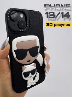 Чехол на iPhone 13 и 14 Karl Lagerfeld