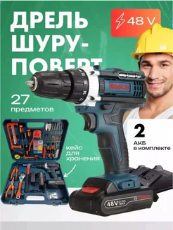 Шуруповерт аккумуляторный набор Bosch Rasti 260274671 купить за 6 839 ₽ в интернет-магазине Wildberries