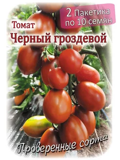 Томат - Черный гроздевой - 2 пакета Проверенные семена 260279172 купить за 148 ₽ в интернет-магазине Wildberries