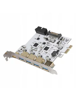 PCI-E к USB3 0 4-портовый разъем адаптера типа C