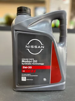 Масло моторное Motor Oil 5W30 5 л Nissan 260359336 купить за 2 748 ₽ в интернет-магазине Wildberries