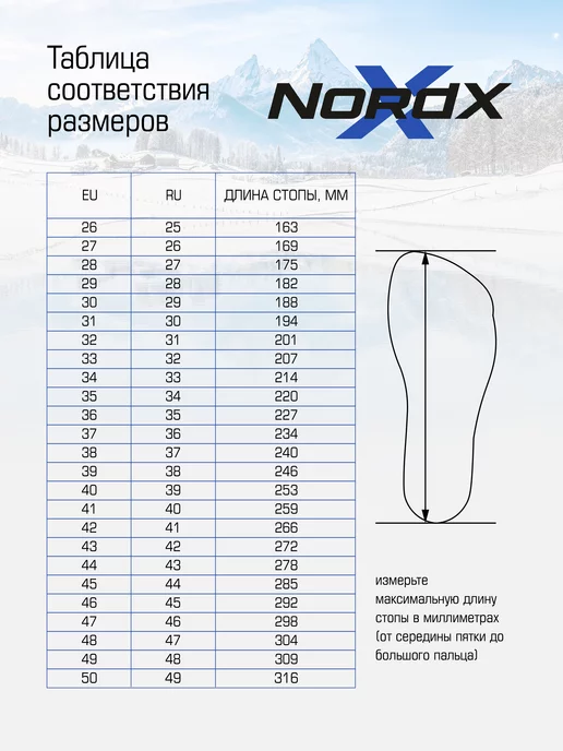 NORDX лыжные ботинки FROST, черный, фото 2