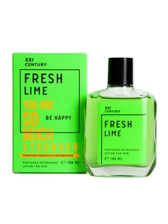 Лосьон после бритья для лица мужской Fresh Lime 100мл XXI CENTURY 260370472 купить за 312 ₽ в интернет-магазине Wildberries