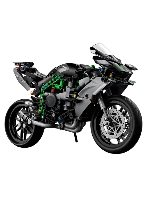 LEGO Technic Мотоцикл Kawasaki Ninja H2R 42170, черный, фото 2