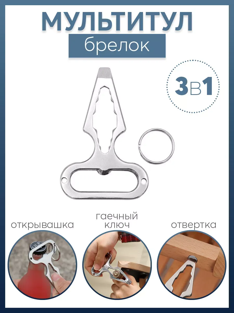 Мультитул брелок