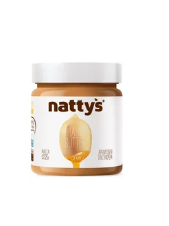 Арахисовая паста-крем Nattys Creamy с медом 525г