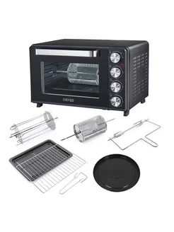 Духовка электрическая настольная, конвекция, шашлычница 33л CHEF PRO 260472939 купить за 8 765 ₽ в интернет-магазине Wildberries