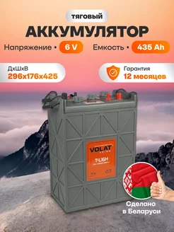 Тяговый аккумулятор 6в 435Ач T-L16H