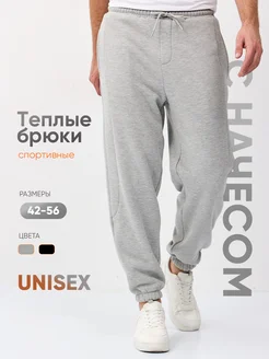 Утепленные спортивные штаны с начесом уни секс QOOZ 260494957 купить за 1 975 ₽ в интернет-магазине Wildberries