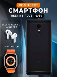 Смартфон Xiaomi Redmi 5 Plus 4/64 Gb Xiaomi 260544738 купить за 5 520 ₽ в интернет-магазине Wildberries