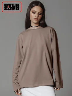 Лонгслив оверсайз OVERSIZED 260574585 купить за 1 111 ₽ в интернет-магазине Wildberries