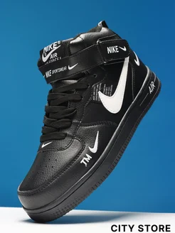 Кроссовки мужские зимние Nike air force высокие CITY STORE 260595391 купить за 2 329 ₽ в интернет-магазине Wildberries