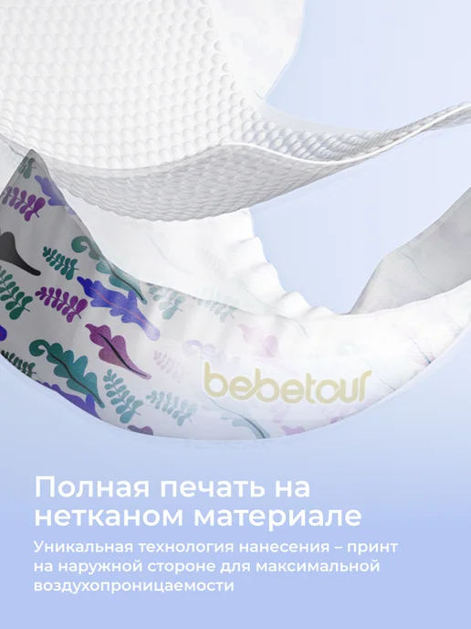 Bebetour Подгузники‑трусики Alice PRO Series L (9-14 кг), 48 кг, 58 шт, фото 5