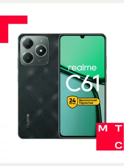 Смартфон C61 8 256 зеленый realme 260818822 купить за 10 866 ₽ в интернет-магазине Wildberries