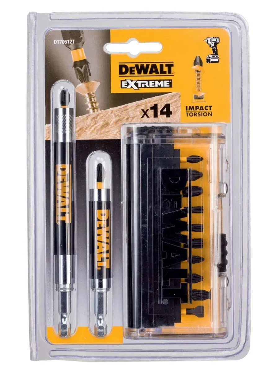Dewalt extreme impact torsion bits discount