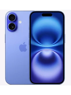 Cмартфон Apple iPhone 16 Ультрамарин/Ultramarine 128 ГБ Apple 260849114 купить за 96 120 ₽ в интернет-магазине Wildberries