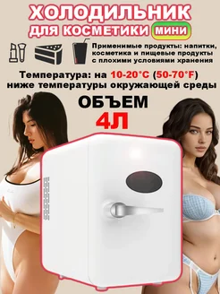 Портативный мини-холодильник объемом 4 литров BALASHOV 260855269 купить за 2 163 ₽ в интернет-магазине Wildberries