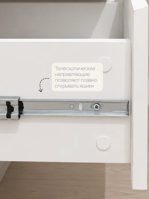СкандиЛайн Стол письменный, компьютерный PLATS 120х60, правый, белый, 120x60, фото 4