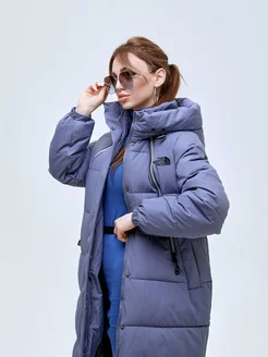 Пуховик с капюшоном длинный The north face 260865141 купить за 5 700 ₽ в интернет-магазине Wildberries