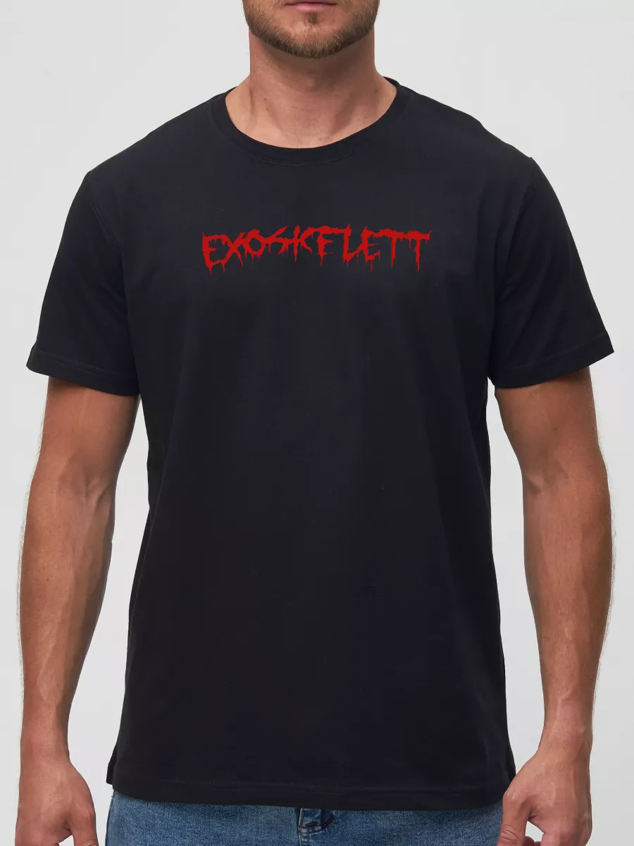 Футболка Exoskelett метал