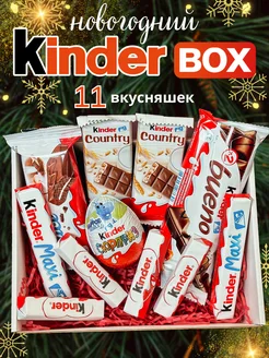 Набор сладостей киндер на Новый год kinder 261026145 купить за 929 ₽ в интернет-магазине Wildberries