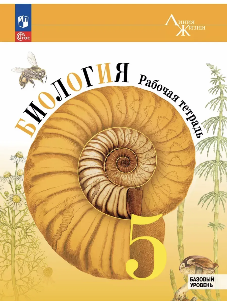 Биология 5 класс рабочая...