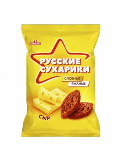 Сухарики ржаные хрустящие со вкусом Сыра, 50г