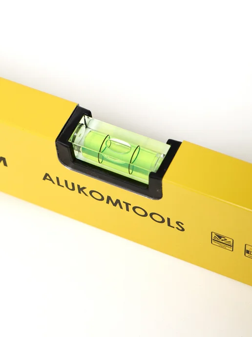 ALUKOMTOOLS Уровень строительный пузырьковый ECO 60 см, вариант, фото 4