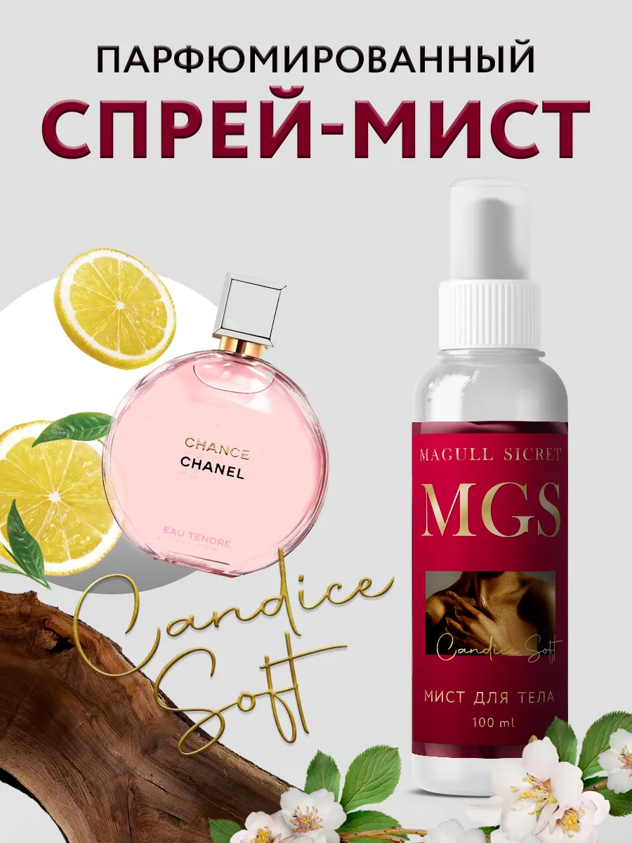 Спрей мист для волос и тела парфюмированный Candice Coft