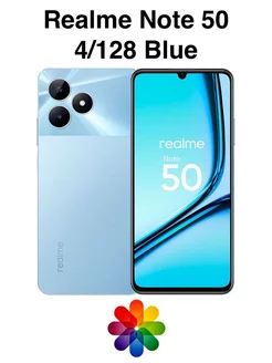 Смартфон Realme Note 50 4/128GB Blue realme 261135436 купить за 7 544 ₽ в интернет-магазине Wildberries