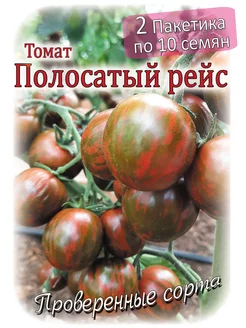 Томат - Полосатый рейс - 2 пакета Проверенные семена 261176680 купить за 153 ₽ в интернет-магазине Wildberries